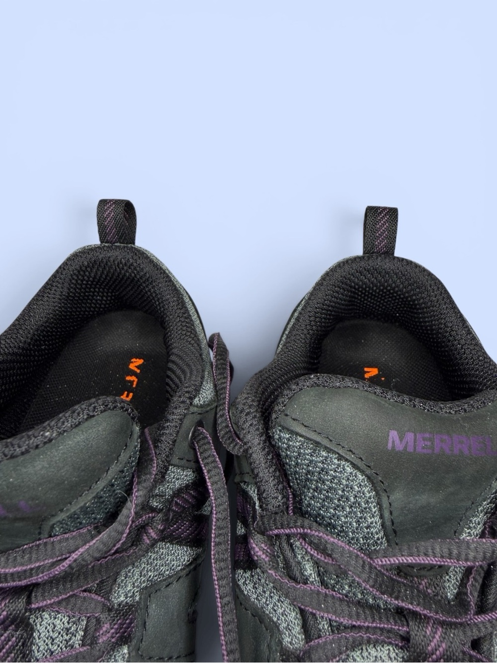 Merrell Siren Sport 3 Women’s 6.5 Black/Blackberry Vibram Trail Sneaker Gore-Tex - Picture 9 of 11